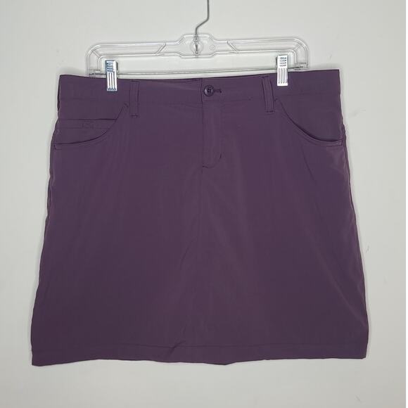 Eddie Bauer purple athletic skirt skort - 10 - Picture 1 of 6